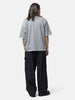 BEAMS Back Stitch TEE Grey, T-Shirts