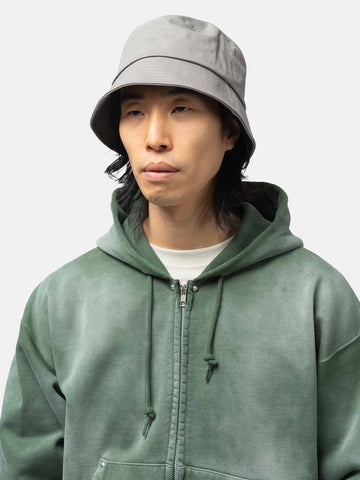 BEAMS Basic Bucket Hat Grey, Hats