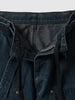 BEAMS the A HAVEN Exclusive Denim Double Knee Pant Sumi Rinse, Pants