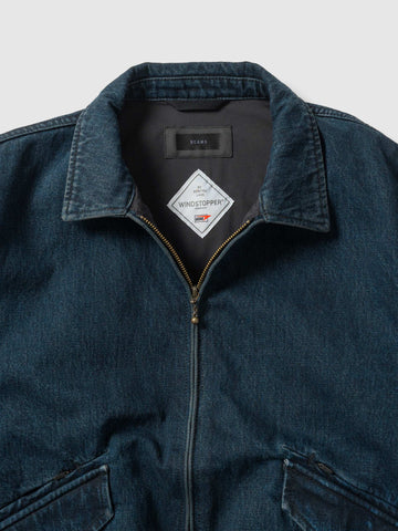 BEAMS the A HAVEN Exclusive Denim Work Blouson Sumi Rinse, Jackets
