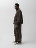 BEAMS the A HAVEN Exclusive Wool Over Pant D.Brown, Pants