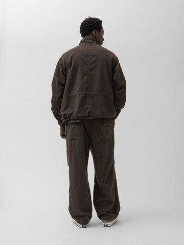BEAMS the A HAVEN Exclusive Wool Over Pant D.Brown, Pants