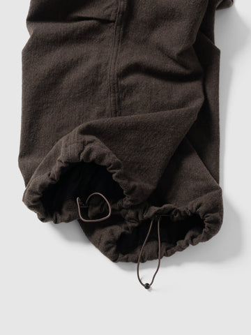 BEAMS the A HAVEN Exclusive Wool Over Pant D.Brown, Pants