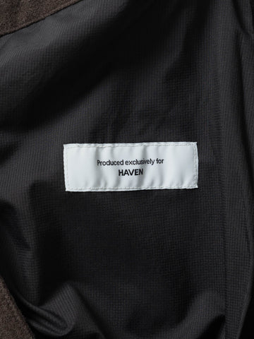 BEAMS the A HAVEN Exclusive Wool Over Pant D.Brown, Pants