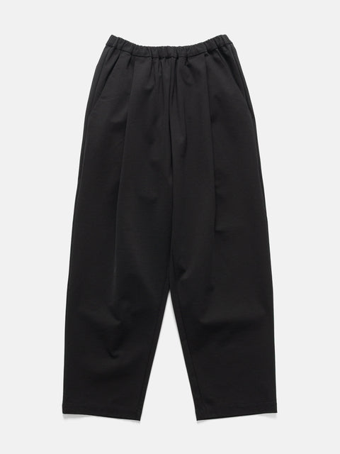Batoner Cotton Nylon One Tuck Easy Pants Black, Pants