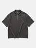 Batoner Milano Rib Half Zip T-Shirt Charcoal, Polos