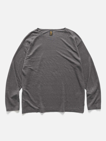 Batoner Normandy Linen Basque Shirt Gray, T-Shirts