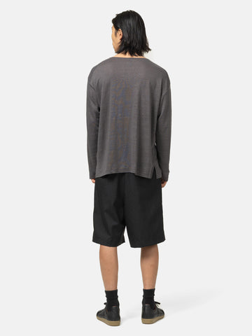 Batoner Normandy Linen Basque Shirt Gray, T-Shirts
