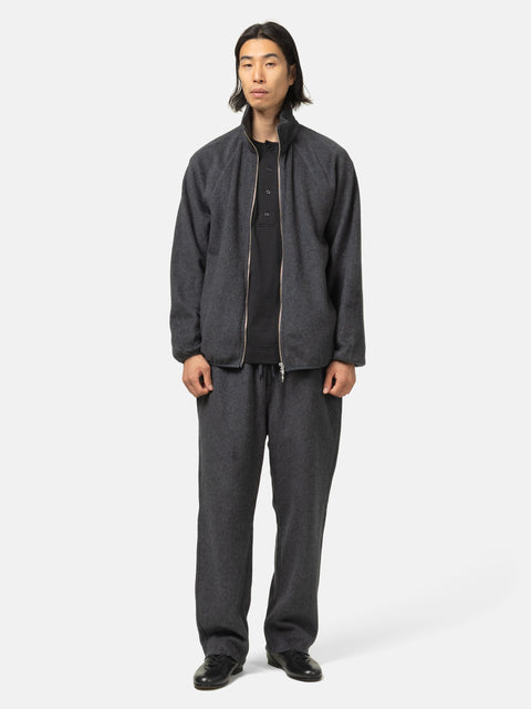 Batoner Silk Fleece Blouson Charcoal, Jackets
