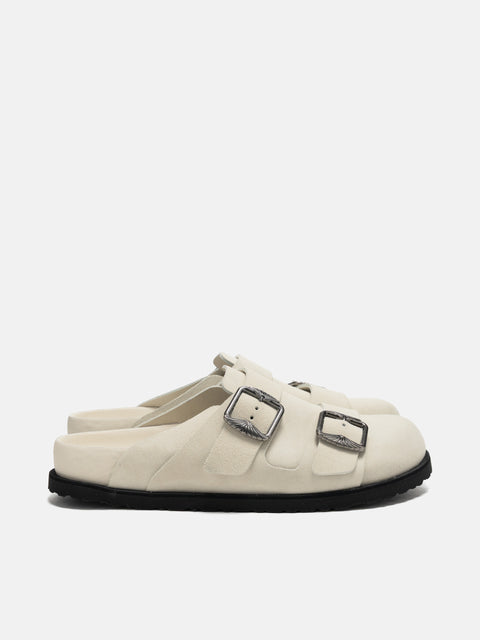 BIRKENSTOCK 1774 222 West Suede Cream, Mules