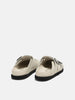 Rear view of the BIRKENSTOCK 1774 222 West Cream