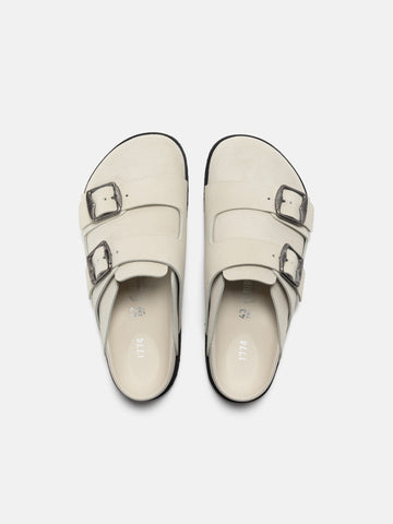 Top view of the BIRKENSTOCK 1774 222 West Cream