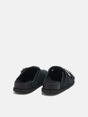 Rear view of the BIRKENSTOCK 1774 222 West Black