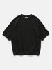 CAV EMPT Dbl Knit Short Sleeve Crew Neck Black, T-Shirts