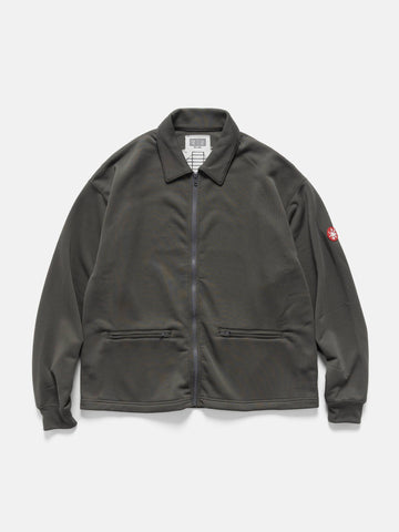 CAV EMPT PE Jersey Collared Zip Up Charcoal, Track Jackets