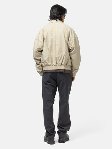 CAV EMPT Washed Cotton One Tuck Pants Charcoal, Pants