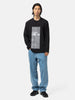 CAV EMPT Washed MD Wirecutter Long Sleeve T Black, T-Shirts