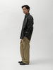Cale Cotton Gabardine Nidom Pant Beige, Pants