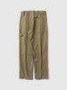 Cale Cotton Gabardine Nidom Pant Beige, Pants