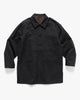 Cale Cotton Linen Twill Coat Black, Jackets