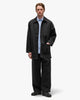 Cale Cotton Linen Twill Coat Black, Jackets