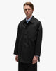 Cale Cotton Linen Twill Coat Black, Jackets