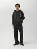 Cale Open-End Spun Yarn Fleece Hoodie Blue-Gray, Hoodies