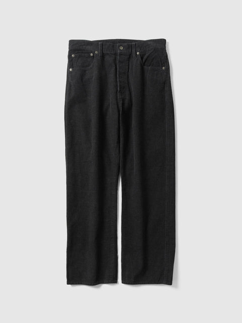 Cale Stone-Washed Corduroy Pant Charcoal, Pants
