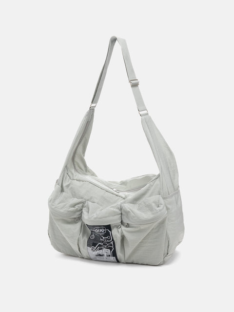 CAV EMPT Developed Light Shoulder Bag Grey, Shoulder Bags