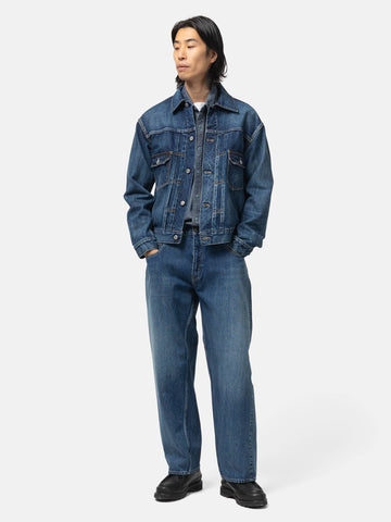 CIOTA Baggy 5 Pocket Pants Medium Blue, Jeans