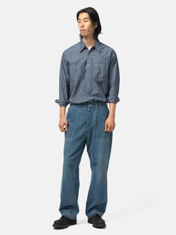 CIOTA Denim Baker Pants Medium Blue, Pants