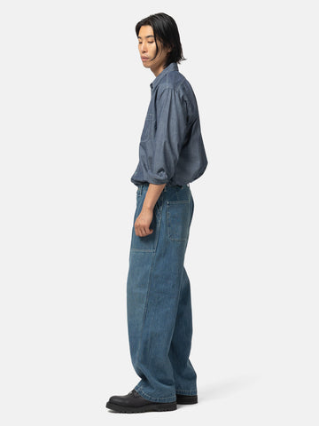 CIOTA Denim Baker Pants Medium Blue, Pants