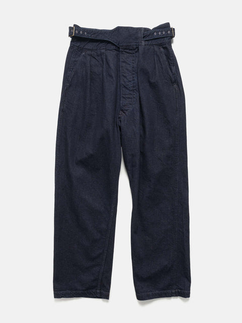 CIOTA Denim Gurkha Pants Dark Navy (Navy Wash), Pants