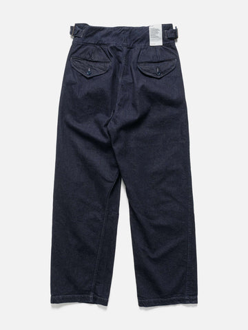 CIOTA Denim Gurkha Pants Dark Navy (Navy Wash), Pants