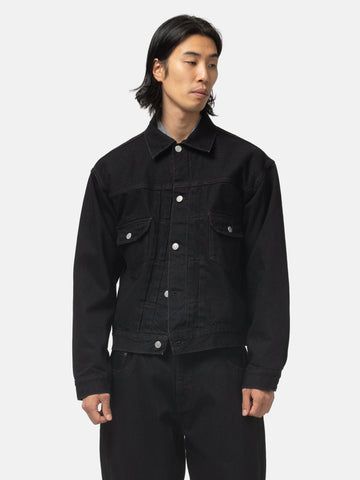 CIOTA Double Pocket Denim Jacket Black (One Wash), Denim Jackets