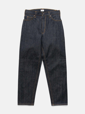 CIOTA Wide Tapered 5 Pocket Pants Navy (Rigid), Jeans