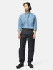 CIOTA Wide Tapered 5 Pocket Pants Navy (Rigid), Jeans