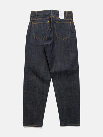 CIOTA Wide Tapered 5 Pocket Pants Navy (Rigid), Jeans