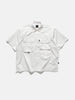 DAIWA Tech Multi Tool Pocket Shirt S/S Solid White, Shirts