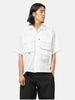 DAIWA Tech Multi Tool Pocket Shirt S/S Solid White, Shirts