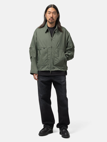 DAIWA Tech Travel Short Jacket Lt. Gray, Jackets