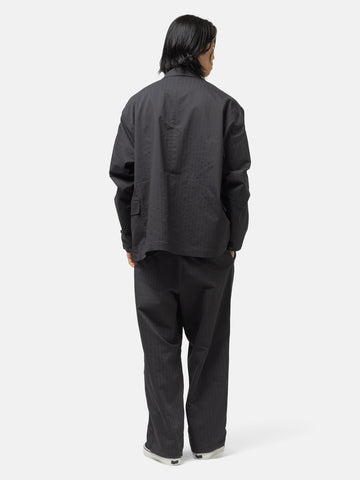 DAIWA Tech Easy Trousers Herringbone Charcoal, Pants