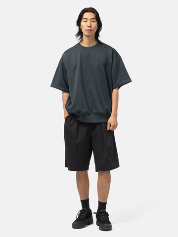 DAIWA Tech Sweat Crew S/S Ink Black, Sweatshirts