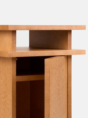 FRAMA Ratio Side Table Warm Brown Birch, Side Table