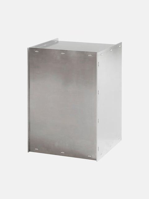 FRAMA Rivet Box Table Aluminum, Side table