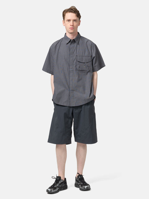 Goldwin 0 Retroreflective Short Sleeved Shirt Deep Charcoal, Shirts