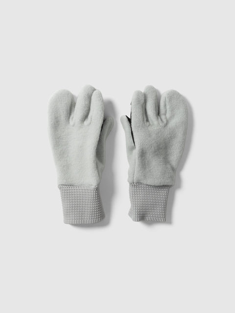 Goldwin 0 Wool Fleece Gloves Natural Gray, Gloves