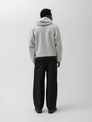 Goldwin 0 Wool Fleece Hoodie Natural Gray, Hoodies