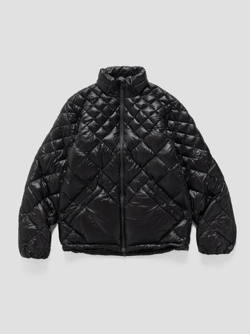 HAVEN / NANGA Skyline Zip Jacket - Nylon Ripstop / Goose Down Black, Down Jackets
