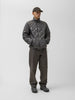 HAVEN / NANGA Skyline Zip Jacket - Nylon Ripstop / Goose Down Grey, Down Jackets